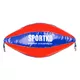 Worek treningowy SportKO GP2 22x40cm / 4,5kg - Czarny - Niebiesko-czerwony