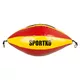 Worek treningowy SportKO GP2 22x40cm / 4,5kg - Czarny - Czerwono-żółta