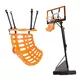 Rebounder trenażer podajnik zwracacz piłek na obręcz do koszykówki inSPORTline Returno - Pomarańczowy - Pomarańczowy