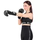 Biustonosz sportowy damski top inSPORTline Azareta - Czarny