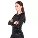 Koszulka damska fitness z długim rękawem longsleeve inSPORTline T-Long - Czarny