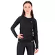Koszulka damska fitness z długim rękawem longsleeve inSPORTline T-Long - Czarny