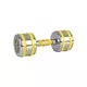 Hantle chromowane inSPORTline Yellsteel 1-14 kg