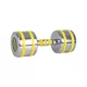 Hantle chromowane inSPORTline Yellsteel 1-14 kg