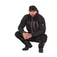 Męska kurtka motocyklowa soft-shell W-TEC Borozef - Czarno-zielony
