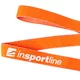 Guma oporowa do ćwiczeń fitness, opaska inSPORTline Rand Strong 208x3,3 cm / 8 kg - Pomarańczowy