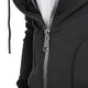 Męska bluza sportowa z kapturem inSPORTline Comfyhoodie Man - Czarny