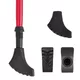 Kijki trekkingowe inSPORTline Altiplano 100 Pair czerwone
