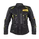 Męska kurtka motocyklowa W-TEC Aircross - Czarno-złoty - Czarno-złoty