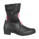 Damskie skórzane buty motocyklowe W-TEC Beckie - Czarno-różowy
