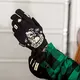Rękawice motocyklowe W-TEC Black Heart Rioter - Czarny