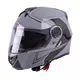Kask motocyklowy szczękowy W-TEC Vexamo z blendą - Czarno-zielony