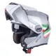 Kask motocyklowy szczękowy W-TEC Vexamo z blendą - Czarno-zielony
