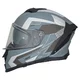 Kask motocyklowy integralny W-TEC Nexwor Graphic ∙ ece 22.06 ∙ blenda przeciwsłoneczna ∙ regulowana wentylacja - Szary