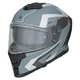 Kask motocyklowy integralny W-TEC Nexwor Graphic ∙ ece 22.06 ∙ blenda przeciwsłoneczna ∙ regulowana wentylacja - Szary - Szary