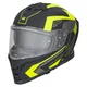 Kask motocyklowy integralny W-TEC Nexwor Graphic ∙ ece 22.06 ∙ blenda przeciwsłoneczna ∙ regulowana wentylacja - Szary - Fluorescencyjny