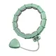 Hula hop z obciążeniem inSPORTline Weight Hoop Lite 69–135 cm ∙ magnetyczne wypustki ∙ ekran LCD ∙ regulowany obwód ∙ magnety