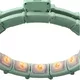 Hula hop z obciążeniem inSPORTline Weight Hoop Lite 69–135 cm ∙ magnetyczne wypustki ∙ ekran LCD ∙ regulowany obwód ∙ magnety