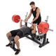 Ławka do wyciskania Bench Press inSPORTline X-NT BP20 ∙ nośność 500 kg ∙ stojak 350 kg ∙ podest asekuranta