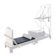 Platforma wypełniająca do reformera Pilates inSPORTline Comfolder EVO ∙ nośność 120 kg ∙ drewno dębowe ∙ skóra PU - Antracyt