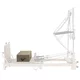 Zapasowy box do pilatesu do reformera inSPORTline Comfolder i Comfolder EVO ∙ drewniana konstrukcja ∙ uchwyty transportowe - Antracyt