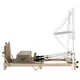Reformer do pilatesu inSPORTline Comfolder EVO ∙ składany ∙ nośność 150 kg ∙ rama aluminiowa ∙ box w zestawie - Beżowy