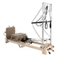 Reformer do pilatesu inSPORTline Comfolder EVO ∙ składany ∙ nośność 150 kg ∙ rama aluminiowa ∙ box w zestawie - Beżowy