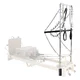 Wieża do reformera pilates inSPORTline Comfolder EVO ∙ nośność 100 kg ∙ 45 oczek mocujących ∙ uchwyt V regulowany