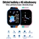Smartwatch dziecięcy inSPORTline Cubbio ∙ wymienne ramki ∙ śledzenie GPS ∙ przycisk SOS ∙ połączenia głosowe ∙ IP 67 ∙ karta SIM