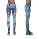 Damskie sportowe legginsy BAS BLACK Laguna - Niebieski - Niebieski