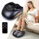 Masażer do stóp inSPORTline Lunari ∙ Shiatsu + wibracje ∙ podgrzewanie ∙ zdejmowane nakładki ∙ pilot