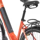 Miejski rower elektryczny z oświetleniem Levit Musca Urban HD 468 28" - Orange Pearl, 18" (160-180 cm)