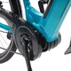 Miejski rower elektryczny Levit Musca Urban MX Lowstep 630 28" - Turquoise pearl