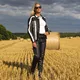 Skórzany pasek do spodni W-TEC Machoo motocyklowy dwustronny - Brązowy/czarny