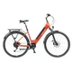 Miejski rower elektryczny z oświetleniem Levit Musca Urban HD 468 28" - Orange Pearl, 18" (160-180 cm)