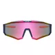 Sportowe okulary przeciwsłoneczne Altalist Kizuna Polarized - biało-niebieski z niebieskimi okularami
