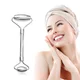 Metalowy zestaw do masażu Face roller i Gua Sha inSPORTline Comesta Set