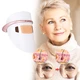 Maska LED ​​​​na twarz inSPORTline Esgrima terapia światłem