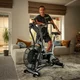 Profesjonalny rower powietrzny inSPORTline Airbike®  Pro ∙ nośność 160 kg ∙ opór pneumatyczny ∙ ekran LCD ∙ uchwyt na tablet