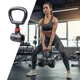 Uniwersalny uchwyt do hantli inSPORTline DumHold ∙ zamiana w kettlebell ∙ nośność 40 kg ∙ obrotowy 90° ∙ piankowe wkładki
