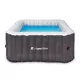 Jacuzzi ogrodowe z hydromasażem ogrzewane inSPORTline Evinos