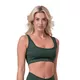Top damski biustonosz Nebbia Miami Sporty Bralette 554 - Ciemny zielony - Ciemny zielony