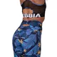 Legginsy damskie Nebbia High Waist Ocean Power 561 - Niebieski ocean