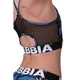 Damski biustonosz sportowy Nebbia Earth Powered 565 - Niebieski ocean