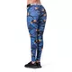 Legginsy damskie Nebbia Mid Waist Ocean Power 566 - Niebieski ocean