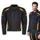 Męska letnia kurtka motocyklowa W-TEC Tosheck - Czarno-żółty