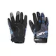 Rękawice motocyklowe W-TEC Heralt - Szary - Niebieski
