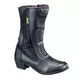 Damskie skórzane buty motocyklowe W-TEC Kurkisa - Czarny - Czarny
