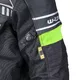 Męska kurtka motocyklowa W-TEC Meltsch - Czarno-zielony neonowy