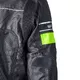 Męska kurtka motocyklowa W-TEC Meltsch - Czarno-zielony neonowy